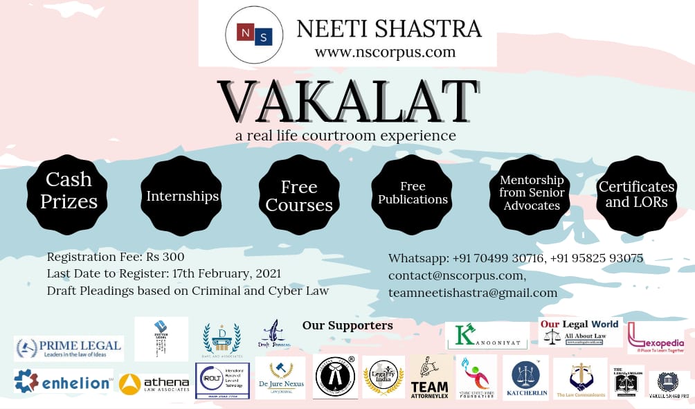 VAKALAT BY NEETI SHASTRA