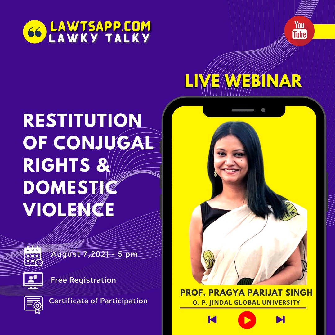 WEBINAR ON RESTITUTION BY LAWTSAPP: REGISTER NOW!